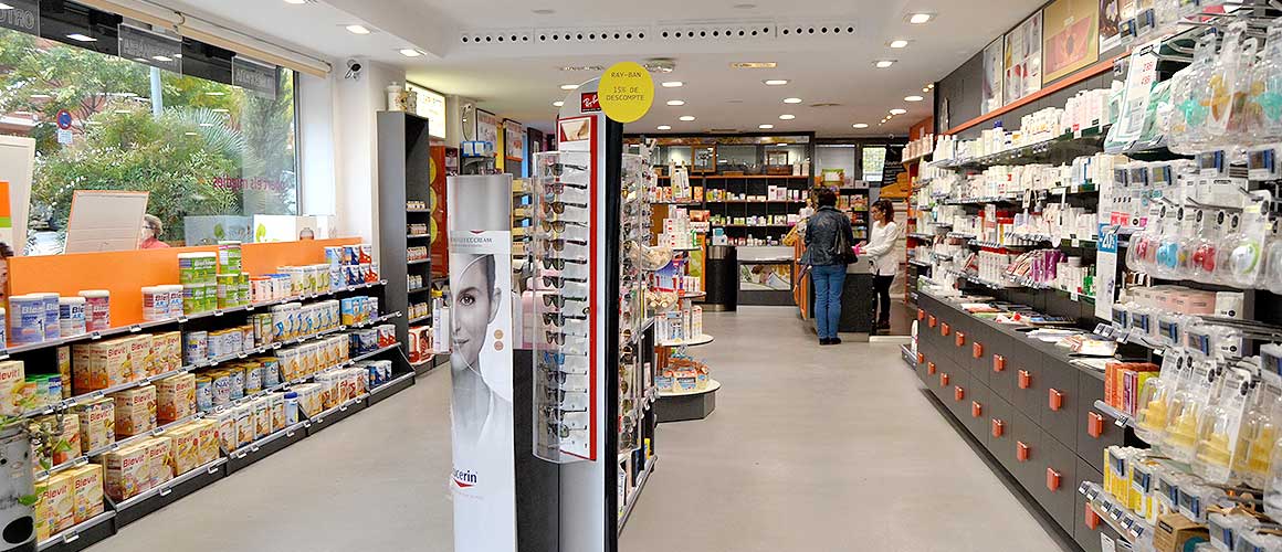Tot allò que necessita en farmàcia, dietètica, cosmètica natural, puericultura,... ho trobarà a Farmàcia del Pilar